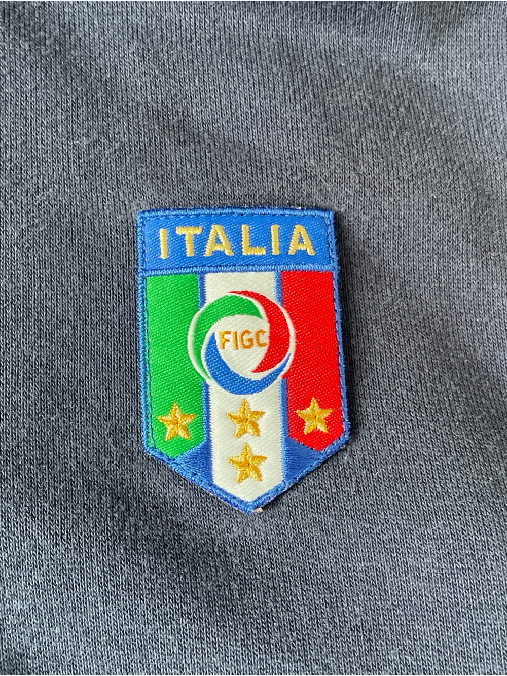 PUMA Italy Italia National Team Soccer Track Jacket Womens Medium Navy Blue Zip - Picture 3 of 10